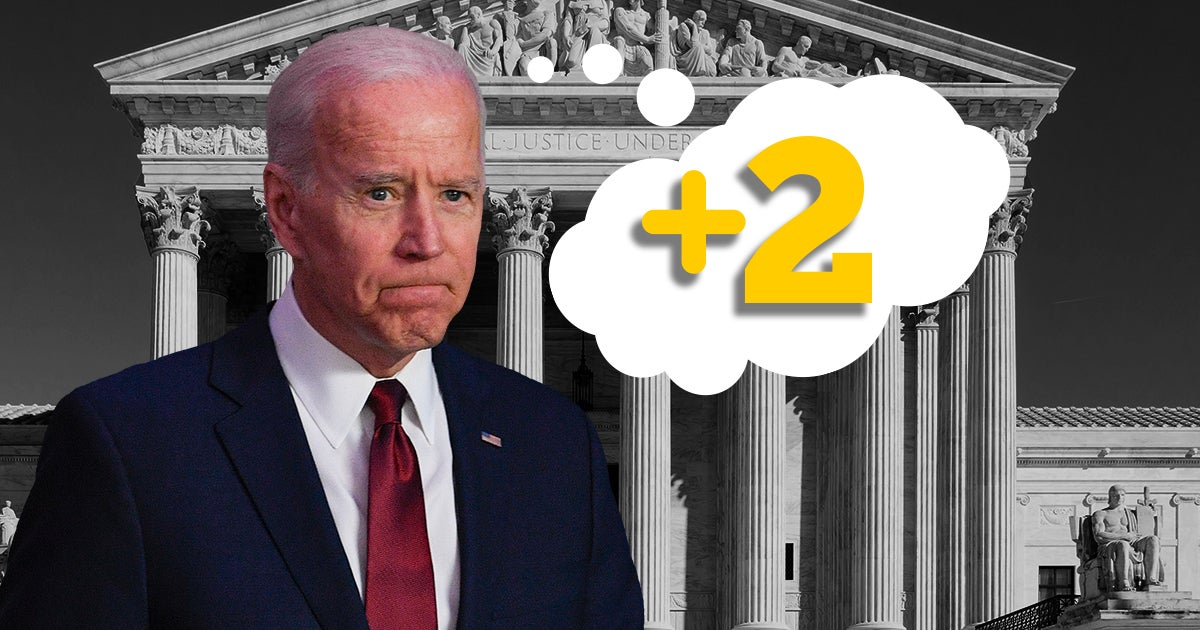 Biden Predicts Next President Will Appoint 2 Supreme Court Justices